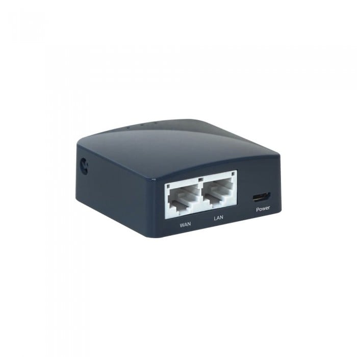 GL.iNet Shadow GL-AR300M16 — порты WAN, LAN и питание Micro USB